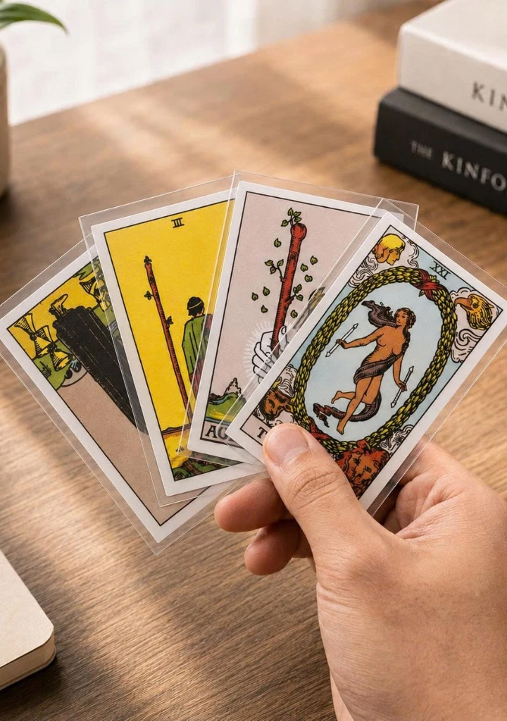 100 túi bọc bài Tarot trong suốt